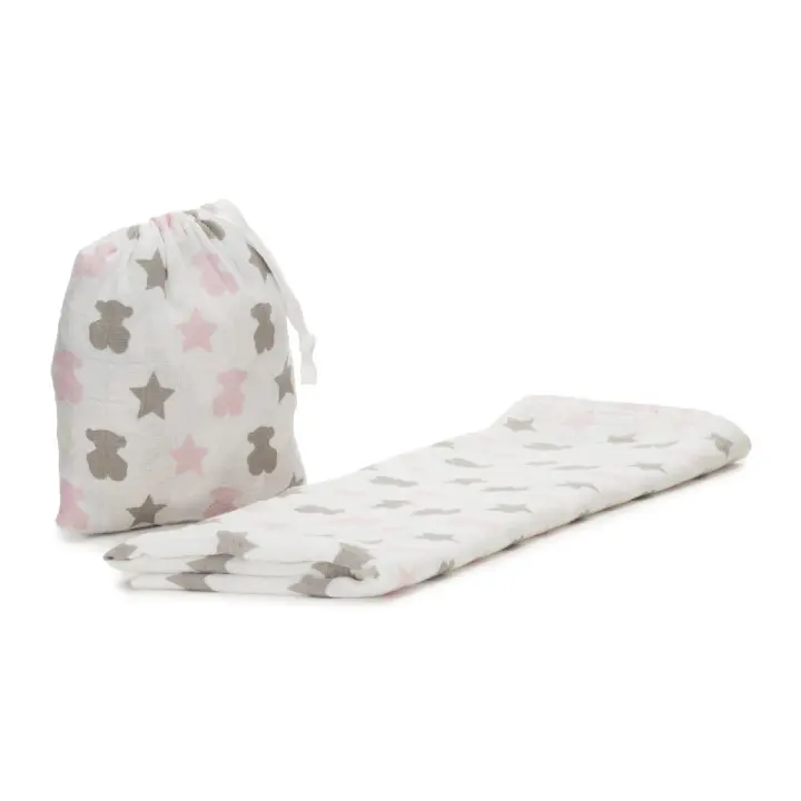 Muselina Tous Baby con Funda Gasa Muse Rosa - 1