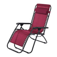 1 ó 2 Tumbonas de playa, Jardín, Piscina Almalux® Zero Gravity reclinable y plegable, de gravedad cero, Máximo confort y estabilidad con cojín extraíble y ajustable en altura (Cabeza ó lumbares) ó Mini Nevera Vintage: Estilo Retro para tus Aventuras - details 4