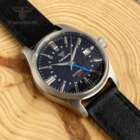 Reloj Automático Tandorio NH34 Para Hombres 39mm GMT Pilot Diversión AR Cristal De Zafiro Fecha Resistente Al Agua 20BAR Moda Relojes De Pulsera De Acero Inoxidable - details 40