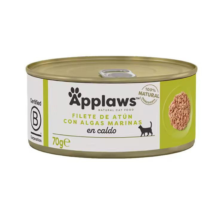 Applaws Atún con Algas Latas para Gatos - 24 unidades x 70 gr - 1