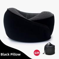 Almohada De Viaje En Forma De Caracol De Espuma De Memoria Soporte Para Cuello Ajustable Portátil Suave Para Descanso Del Mediodía Y Sueño - details 7
