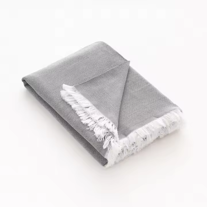 HIPERMANTA. Colcha Foulard multiusos 50% ALGODÓN / 50% POLIÉSTER modelo LISO.  Medida: 230x290cm). Tamaño para CAMA 135/150CM y SOFA DE 3 PLAZAS. Varios colores a elegir. Transpirable, resistente y suave. - 1