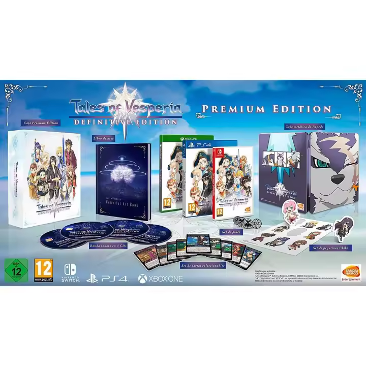 Tales of Vesperia Premium Edition - PS4 - Nuevo Precintado - PAL España - 1