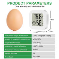Termómetro Y Higrómetro Digital Mini 1PC Pantalla LCD Para Habitación Jardín Uso Interior Medidor De Temperatura Y Humedad Fahrenheit Centigrado - details 5
