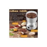 Molinillo de Café Eléctrico Molinillo de 200W Molinillo Eléctrico de Café 300ml Molinillos de Especias para Molinillo Semillas Especias Secos(Plata) - details 1