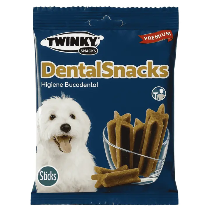 Twinky Dental Snacks para Perros 110g – Cuida sus Dientes con Sabor - 1