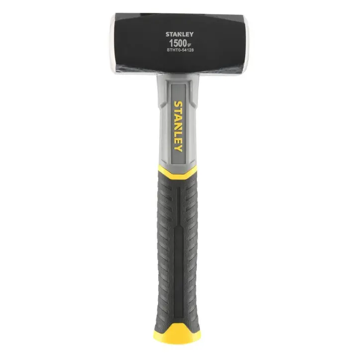 STANLEY Maza Ángulos Ovales 1500g - Fuerza de Impacto Superior para Trabajos Pesados | ¡Comodidad y Precisión en Cada Golpe! | Modelo STHT0-54128 - 1