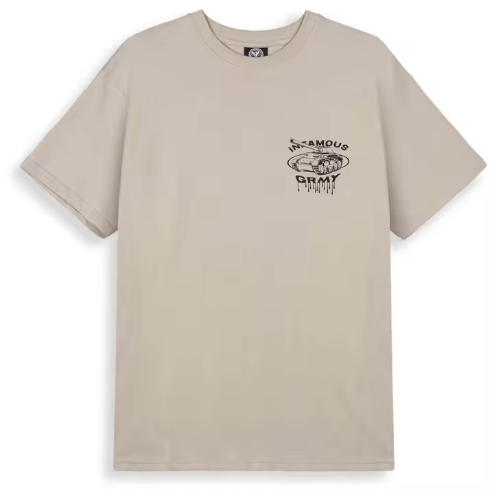 Camiseta de Manga Corta Grimey  para hombre en color gris - 1