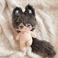 Muñeco De Peluche Grande 20cm Con Orejas Largas Y Cola Grande Peluche Gris Suave Juguete Ideal Para Niños Regalo Perfecto - details 3