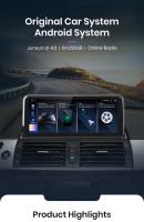 Junsun-Radio Multimedia con GPS para coche autorradio 2DIN con CarPlay inalámbrico Android para BMW X5 E70 F15 X6 E71 F16 2007-2013 - details 3