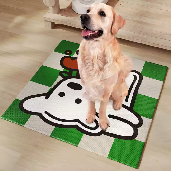 Alfombra De Enfriamiento Para Mascotas Verano Nido De Hielo Para Gatos Y Perros Almohadilla De Descanso Cómoda Y Refrescante - 1