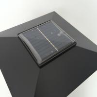 LILI HOME 🌟 Farola Solar de Jardín – Elegancia, ahorro energético y decoración en un solo producto Modelo de 100 cm y 146 cm. Cabezal de lámpara: 20 cm x 20 cm – Farol elegante con forma cuadrada, perfecto para una estética clásica de jardín. - details 2