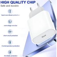 Cargador Carga Rápida para iphone de 25W, Cargador Rápido Cable Lightning de 1M compatible iOS, Iphone, Ipad, Mac, Adaptador USB C, PD 3.0 - details 6