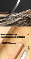 Máscara Plegable Mini De Mano Con Mango De Madera Antideslizante Herramienta De Corte Plástico Para Carpintería Y Trabajos Manuales - details 4