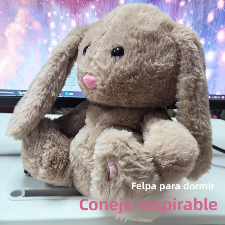 Muñeco De Peluche De Conejo Para Bebés Y Niños Juguete De Compañía Para Dormir Con Música Y Luz Soothing Koala Plush Doll - 1