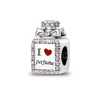 Perlas De Perfume Para Mujer Plata Esmaltada Colgante De Zapatos Altos Y Lápiz Labial Para Pulsera DIY Joyería - details 29