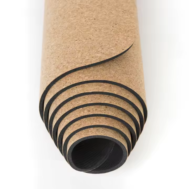 Naturyoga l Esterilla de Yoga Premium de Corcho Line Karmandala l Corcho Natural l Antibacteriana l Antideslizante - 1