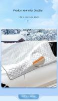 Protector De Nieve Para Coche Cubierta De Invierno Para Parabrisas Frontal Protección Contra La Nieve Y El Hielo Para Invierno - details 13