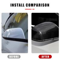 Cubierta De Espejo Retrovisor De Fibra De Carbono Para Tesla Model 3 Y Brillo/Mate Carcasa Decorativa Accesorios Exteriores 2023 Cubierta De Espejo Retrovisor - details 11