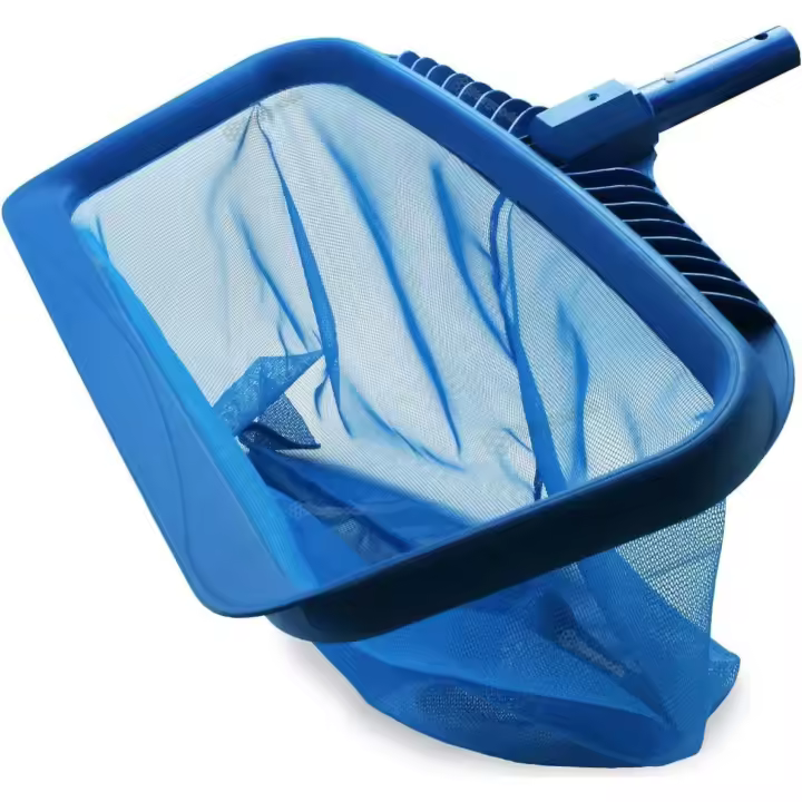 Keeper Recoge Hojas de Piscina Extragrande con Conexión Clip - Bolsa Resistente y Amplia para Limpieza de Fondos y Superficies - Compatible con Pértigas Estándar - Ideal para Hojas y Suciedad - 1