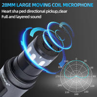 Micrófono Inalámbrico Depusheng W4 Con Eco Treble Bajo Y Bluetooth 98 FT Rango UHF Sistema De Micrófono Portátil Dinámico Para Escenario - details 5