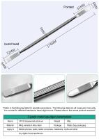 Juego De 3 Herramientas De Reparación De Teléfono Móvil Universal Abrazadera De Metal Herramienta De Desmontaje Multifuncional De Acero Inoxidable Con Mango - details 2