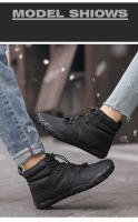 Botas De Invierno Impermeables Para Hombres Y Mujeres Zapatos De Camuflaje Casuales Para Exterior Trabajo Caminar Escalada Senderismo - details 10