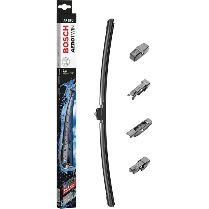 Escobilla Limpiaparabrisas Bosch Aerotwin AP19U 475mm Frontal - 1