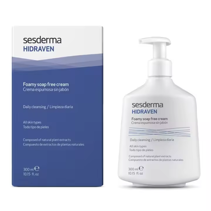 SESDERMA Hidraven Crema Espumosa Sin Jabón 300ml - 1