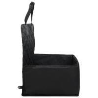vidaXL Silla de coche para perros negro 45x45x25/55 cm - details 2