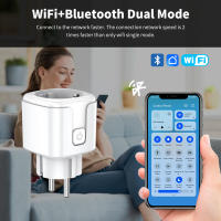 Interruptor Inteligente Ewelink WiFi EU Plug 16A/20A Con Monitoreo De Energía Y Función De Temporización Control Vocal Para Alexa Google Home Alice - details 4