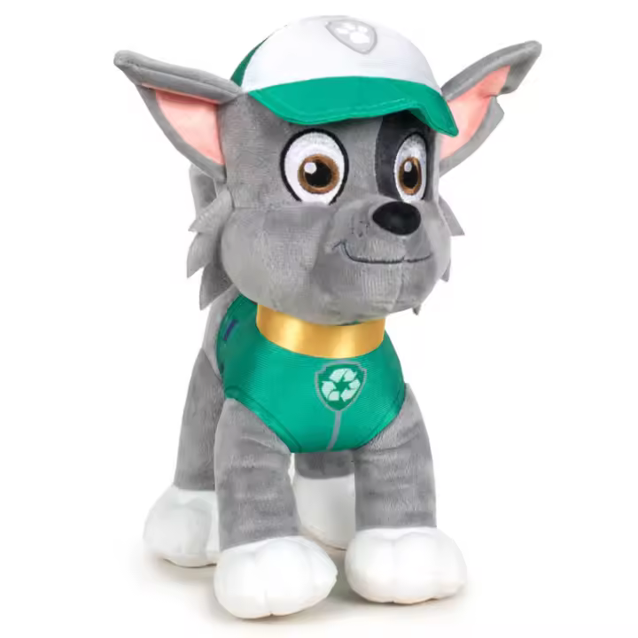 PAW PATROL PELUCHE PERRITO CHASE,MASHALL,ROCKY,RUBBLE,ZUMA,SKYE,RYDER,7MODELO SURTIDOS 20CM- ALEATORIO,PRECIO POR UNIDAD - 1
