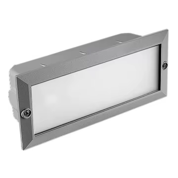 FORLIGHT Empotrable De Pared Ip44 Tamesis E27 60W Gris 1055Lm - 1