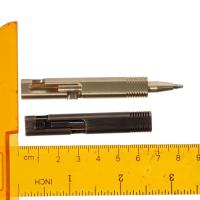 Mini Bolígrafo De Cobre Miniatura Bolígrafo De Bolsillo Ballpoint Retráctil Recargable Firmar Bolígrafo Pequeño Acción De Tornillo - details 5