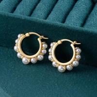 Pendientes de Perlas Mujer Plata Pendientes Mujer Dorados Pendientes Oro Mujer Regalo para mujeres,novias y niñas - details 3