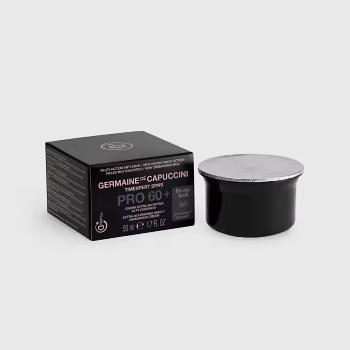 Germaine de Capuccini Eco Refill PRO60+  Timexpert SRNS 480868 Crema Extra-Nutrición Alta Exigencia que logra abordar los desafíos de la edad que presentan las pieles más exigentes dando una respuesta intensiva. - 1
