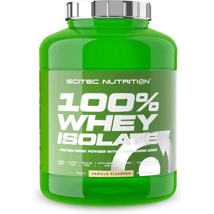 100% Whey Isolate 2kg Scitec Nutrition Proteina Isolada - 1