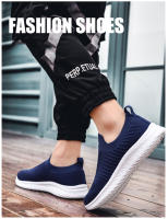 Zapatos De Vulcanización Para Hombre Malla Zapatos Ligeros Y Cómodos Zapatillas De Moda Otoño Slip on Zapatos Planos Male Loafers - details 11