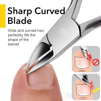 Tijeras De Cutícula Profesionales Para Uñas De Dedos Y Pies Acero Inoxidable Cortador De Uñas Herramienta De Manicura - details 2