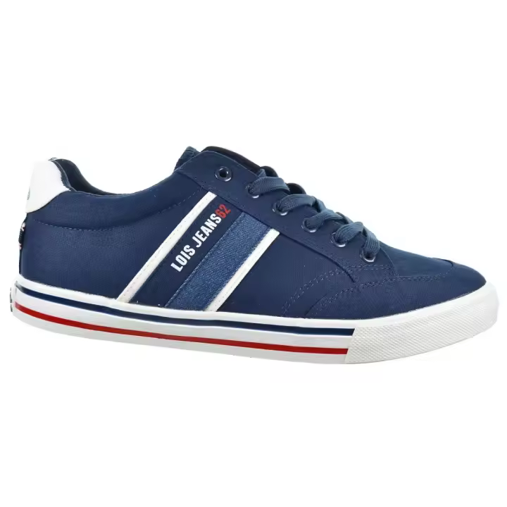 Lois 61278 Zapatilla Lona Textil Acolchada Cordones Hombre - 1