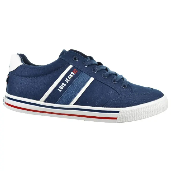 Lois 61278 Zapatilla Lona Textil Acolchada Cordones Hombre - 1