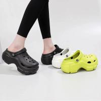 Sandalias De Alta Suela Para Mujer Cómodas Y Antideslizantes Para Uso Casual En La Playa Y En La Calle Zapatillas De Verano Con Plataforma Estilo Coreano - details 12