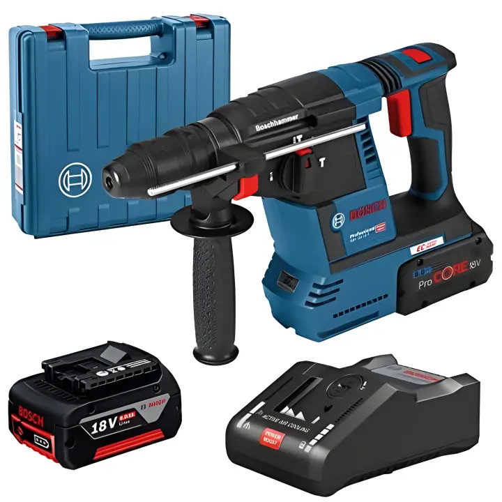 Martillo a Batería GBH 18V-26 F Professional - Potente y Portátil - Taladradoras y Atornilladoras - Marca Bosch - 1