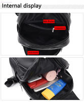 Mochila De Cuero Suave Antirrobo Para Mujer Bolso De Hombro Vintage Gran Capacidad Para Viaje Escuela Bolsa De Mano Para Chicas - details 12