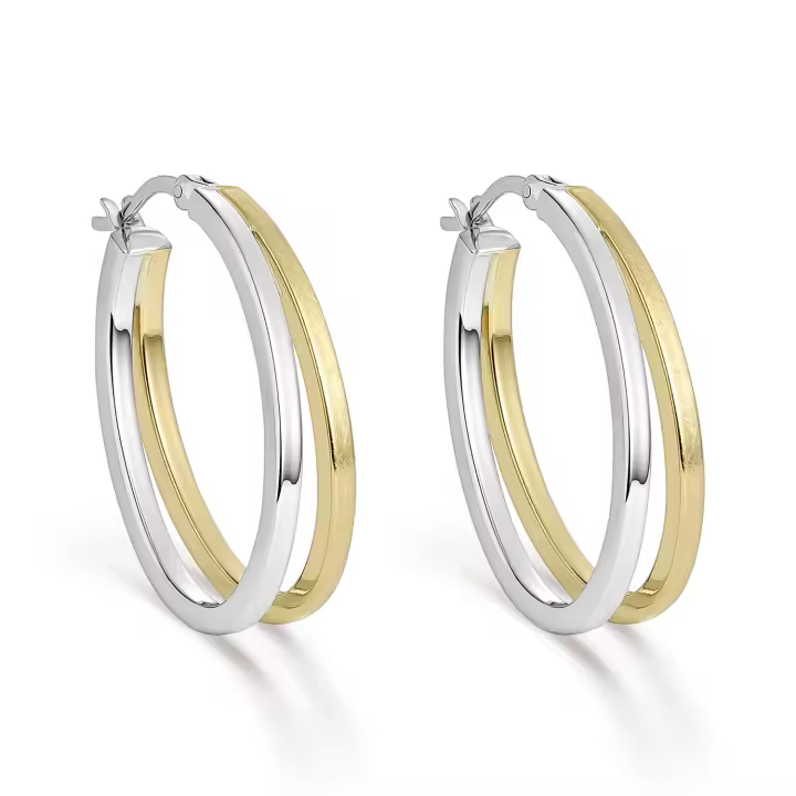 Pendientes Itemporality SEA-400-375-UU doble aro - 1