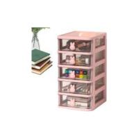 Caja de almacenamiento de conejito que ahorra Espacio, Caja de almacenamiento multifuncional con Patrón de conejito adaptado para ordenar dormitorios de estudiantes - details 1