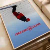 Póster Self-adhesivo Duki Singer AMERI En Papel Impermeable Para Decoración De Pared De Café Bar Restaurante Estilo Moderno - details 8