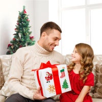 100Pcs Actividades De Navidad Para Niños Pegatinas Personalizables Para Crear Tus Propias Pegatinas De Navidad Para Niños Pequeños - details 4