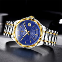 Reloj Mecánico LIGE Para Hombre Lujo Acero Inoxidable Resistente Al Agua Con Caja Reloj De Pulsera Automático Casual De Moda - details 17