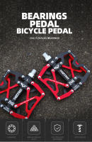 MZYRH Pedales De Bicicleta Ultraligeros De Aluminio Con 3 Rodamientos Antideslizantes Y Impermeables Para BMX MTB Y Carretera Accesorios De Bicicleta - details 0